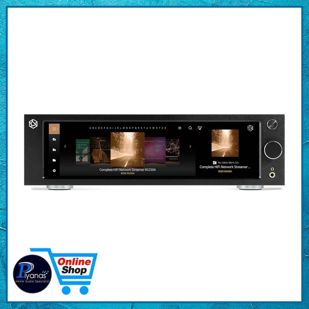 เครื่องเล่นเสียง HIFI ROSE : RS-250A MUSIC STREAMER (BLACK)